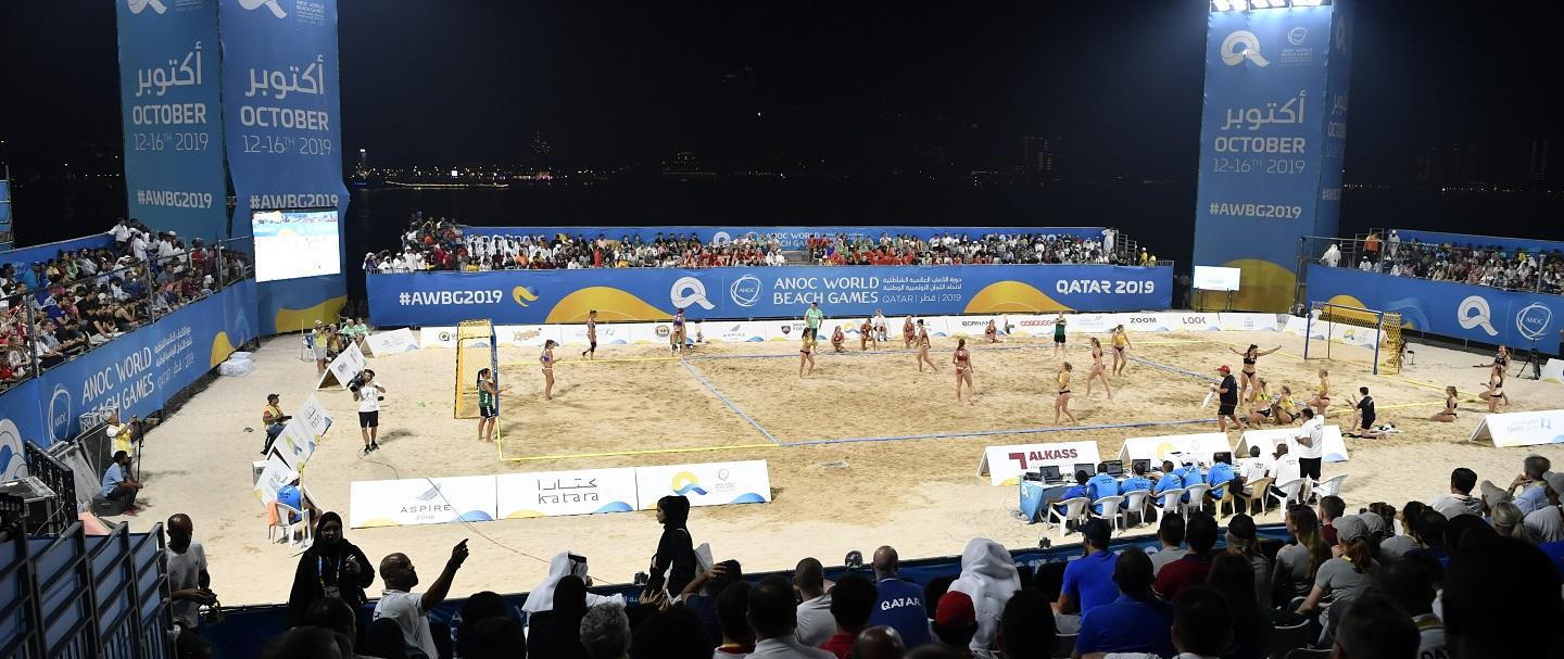 Qatar 2019 – IWGA President: "Beach handball has a very good future"