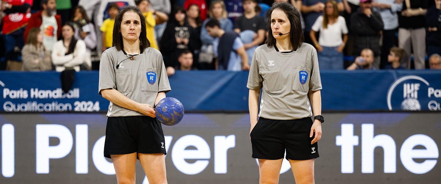 IHF announce referees for the Paris 2024 Olympic Games