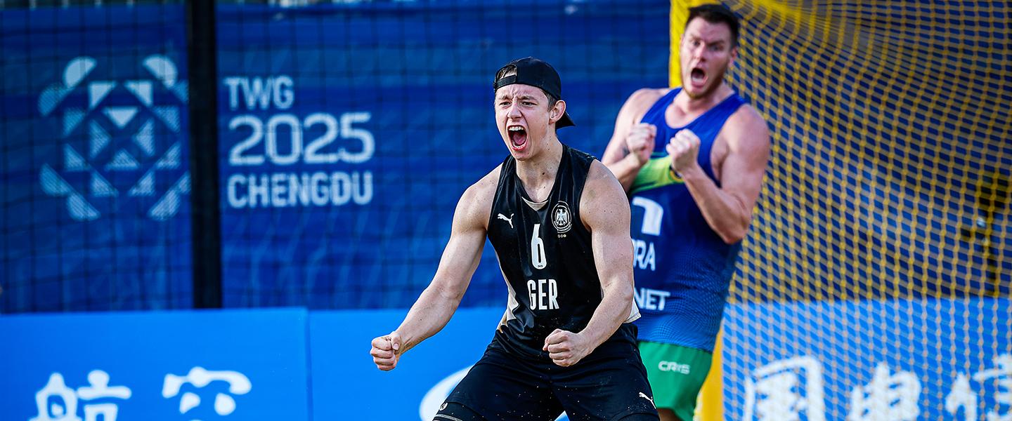 The World Games Chengdu 2025: Germany book double final date