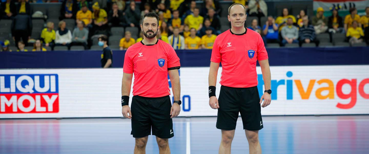Referees for the Men's Junior (U21) World Championship announced