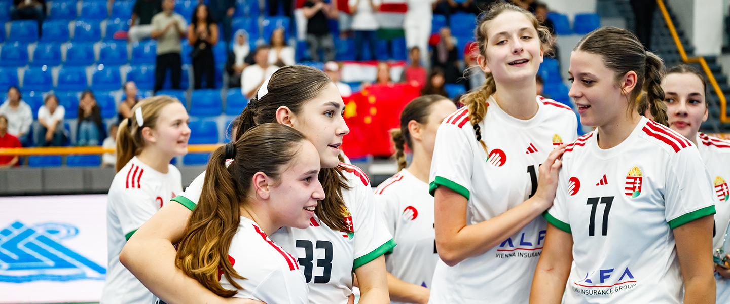 Part of the plan: Another medal highlights Hungary's penchant for silverware