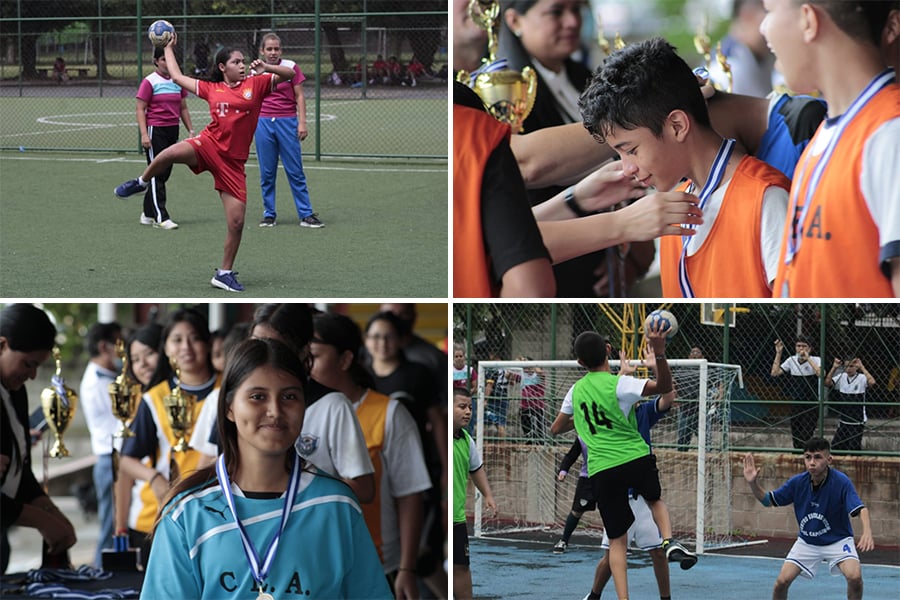 Realizados II Juegos Nacionales de Balonmano en El Salvador