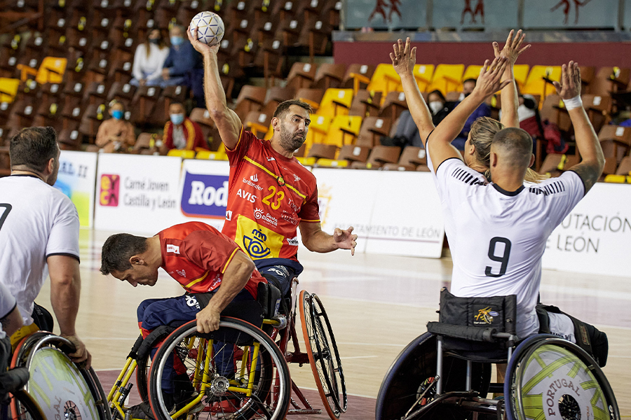 ESP vs POR wheelchair handball