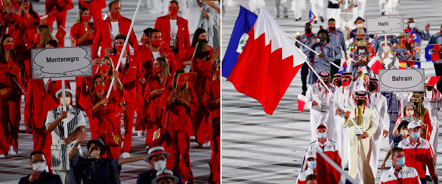 Flag bearers