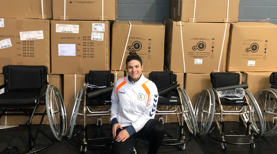 Wheelchair handball in Ireland