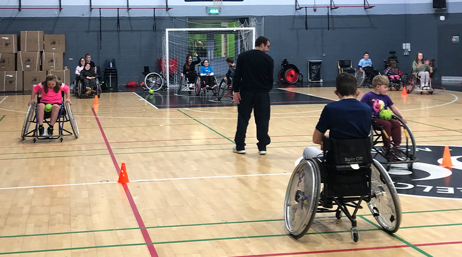 Wheelchair handball in Ireland