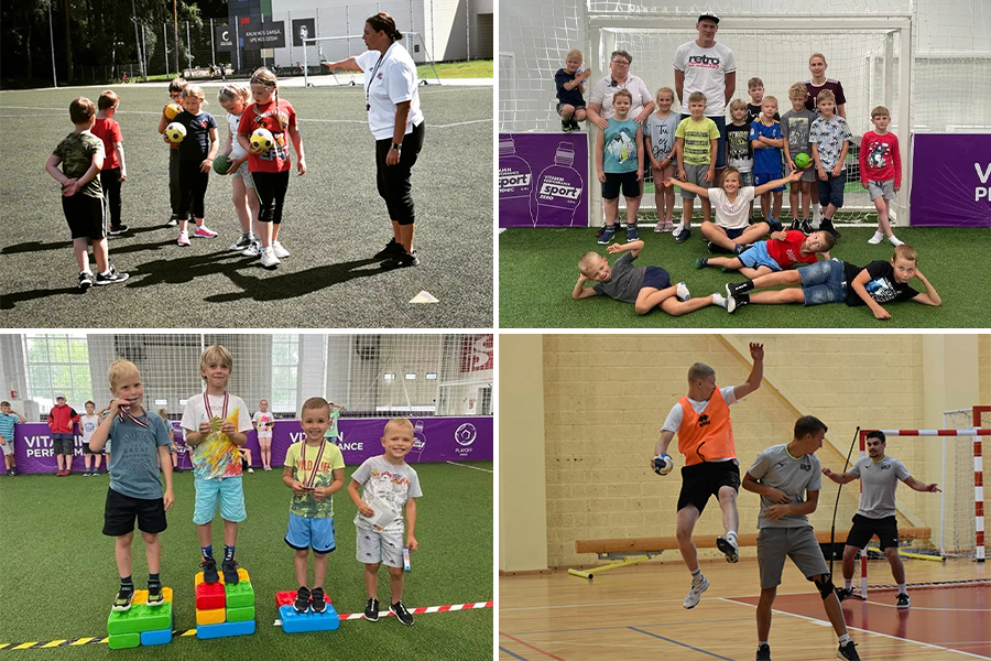 Latvia camp activities
