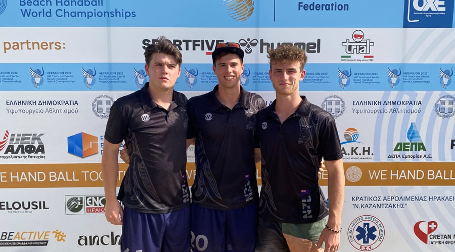 New Zealand's trio of Mauritius 2017 players at Greece 2022