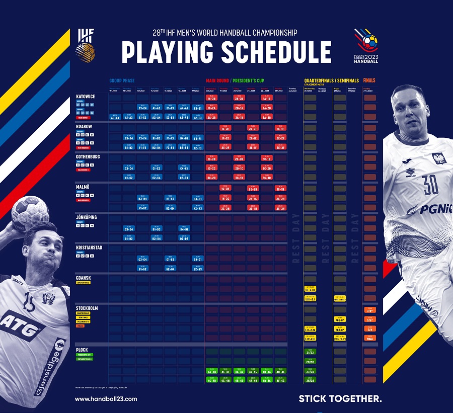 POLSWE 2023 match schedule