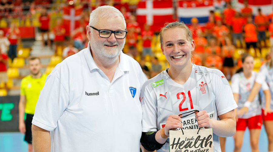 Player of the Match Anne With Johansen 