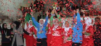 Iran women are champions of west Asia