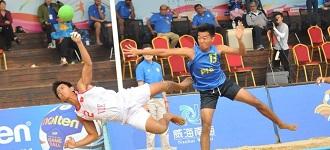 Qatar, Vietnam, Oman and Iran men strong on the Chinese sand