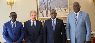 IHF President meets Senegal President Macky Sall