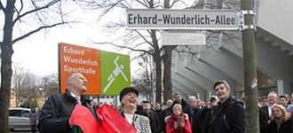 Erhard-Wunderlich-Allee puts handball on the map in Augsburg