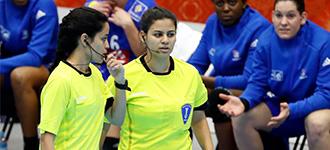 Yasmina and Heidy Elsaied: Leading the way for female referees in Egypt