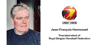 Hannosset succeeds Moons as Royal Belgian Handball Federation President