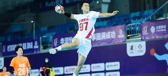 ‘Super’ success in Chinese men’s handball