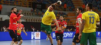 Brazil shock Spain in nerve-wrecking Group B opener