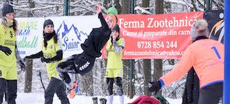 Snow handball success in Baia Mare