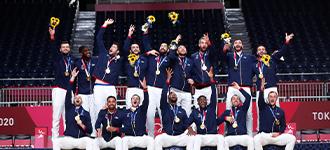 France seal record third Olympic gold medal 