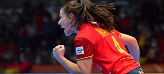 Second-half dominance secures Spain's first win