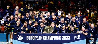 Outstanding Sweden win record fifth EHF EURO title