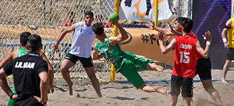 Qatar and Iran in the lead as the race for Asian beach handball titles continues 