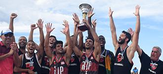 Argentinian and Brazilian teams share trophies at inaugural South and Central American Beach Handball Club Championship