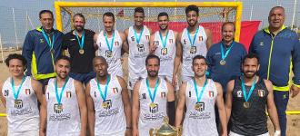Egypt men qualify for global beach handball events