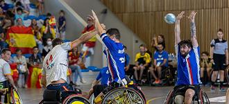 EURO Hand 4 All wheelchair handball tournament held in France