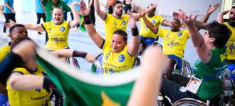 Brazil seal gold at IHF Four-a-Side Wheelchair Handball Championship