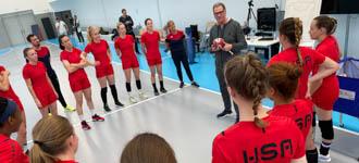 France lend a hand to help handball grow in the USA