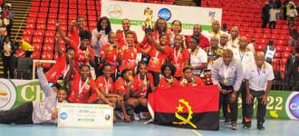 Angola seal 15th title at the CAHB African Women's Handball Championship