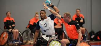 Portugal strike gold at the 2022 World & European Wheelchair Handball Championship (six-a-side)