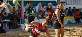 Thailand’s men and women dominate home sand in South East Asian beach champs