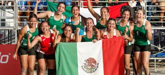 Venezuela men and Mexico women win on the Colombian sand