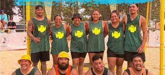 Cook Islands expanding beach handball popularity and talent pool in national beach games 
