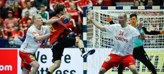 Denmark begin title defence with commanding win