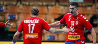 Serbia power through to main round with two points
