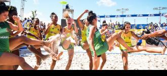 Gold for perfect Brazil in Maricá