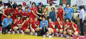 Japan seal maiden title at the AHF Asian Women’s Youth Handball Championship