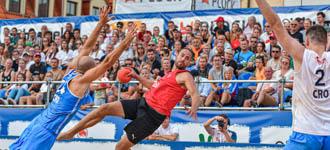 Denmark men secure the win at Stage 3 of IHF Beach Handball Global Tour in Płock