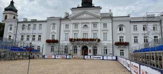 Players and coaches on IHF Beach Handball Global Tour ready for Płock