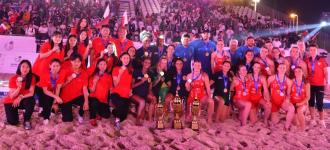 Brazil women crowned 2023 IHF Beach Handball Global Tour champions in Qatar