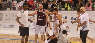 Qatar’s men win 2023 IHF Beach Handball Global Tour title on home sand