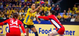Strong first half performance lifts Sweden to win against People's Republic of China