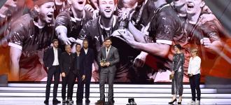 Denmark men's national team receives big award on home soil