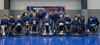 France make international wheelchair handball debut
