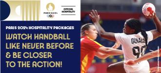 Enjoy the Paris 2024 Olympic Games hospitality in the handball competitions