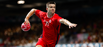 Paris-born Blonz, Norway's unlikely hero in perfect start at Paris 2024